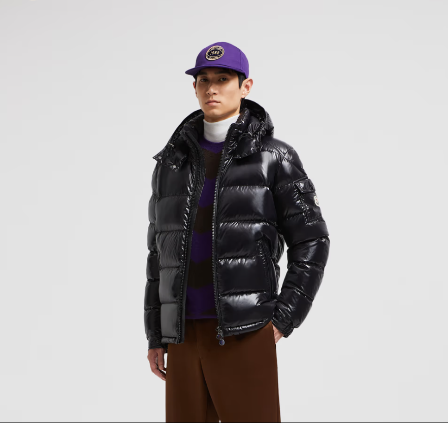 Moncler Maya Hooded Short Down Jacket